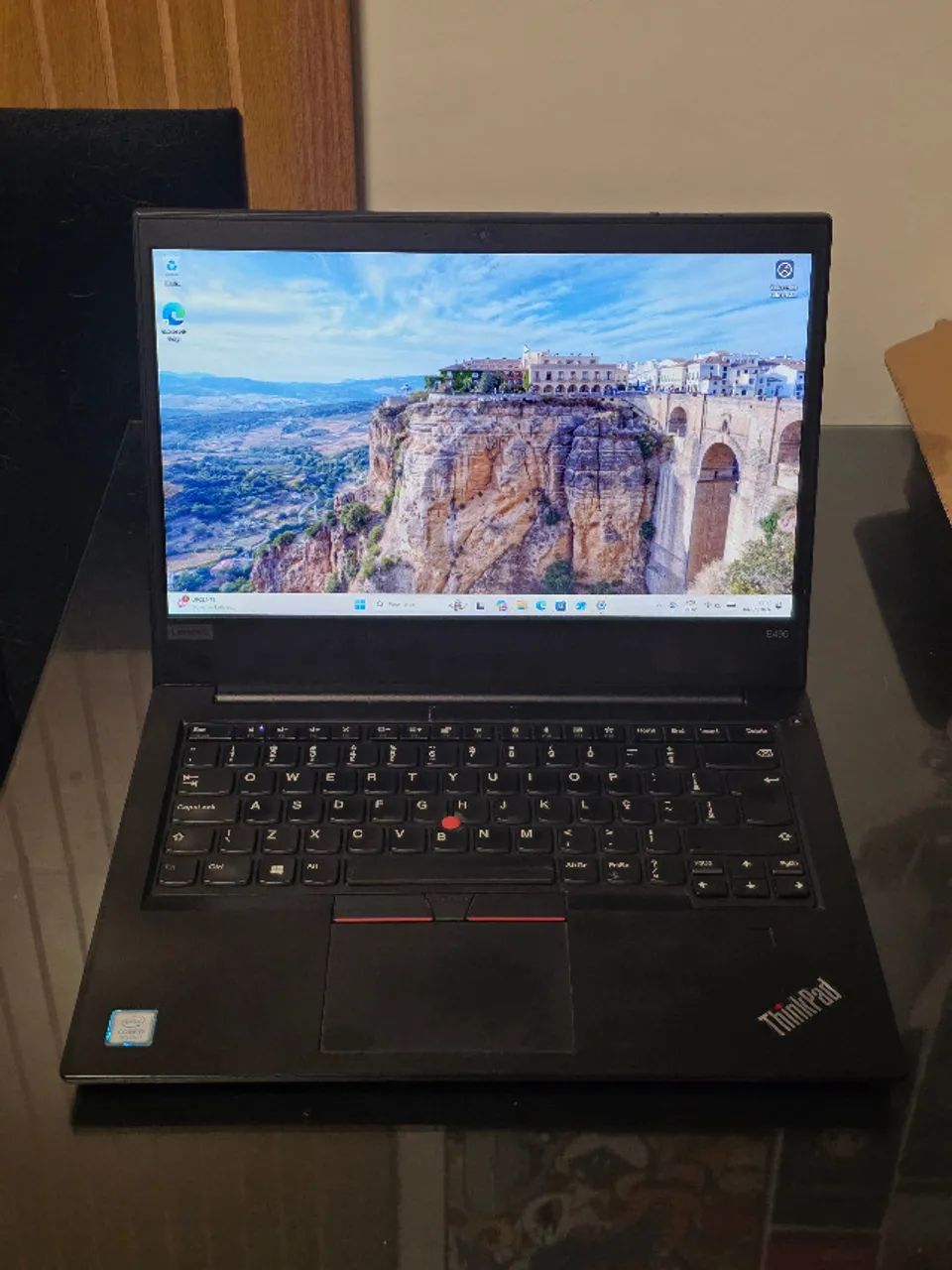 Notebook Lenovo ThinkPad E490 i7-8565U 8GB RAM 256GB SSD