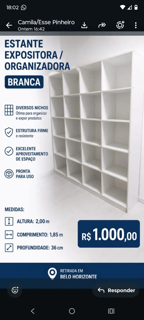 ESTANTE EXPOSITOR