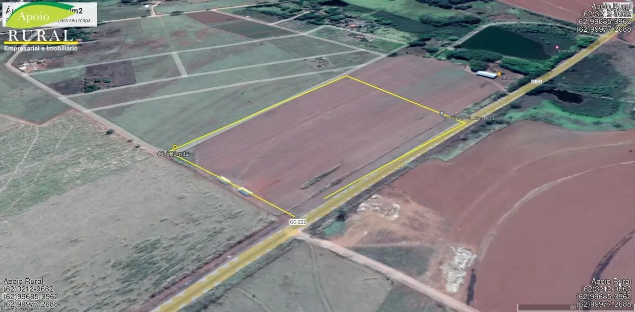 Terreno comercial em Nerópolis-Go