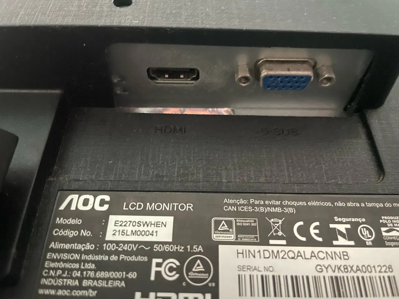 Monitor 21,5 polegadas - Foto 3