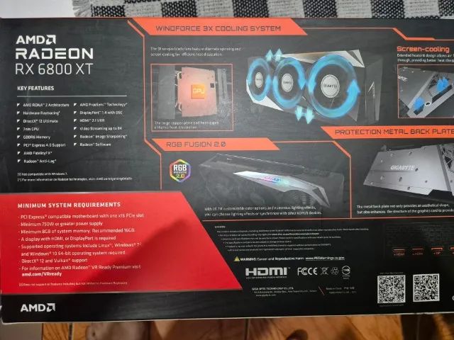 Placa de Vídeo RX 6800 XT 16GB - Foto 4