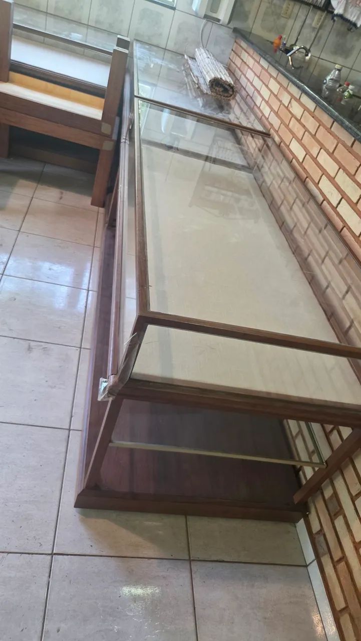 Mesa expositora de vidro  - Foto 4