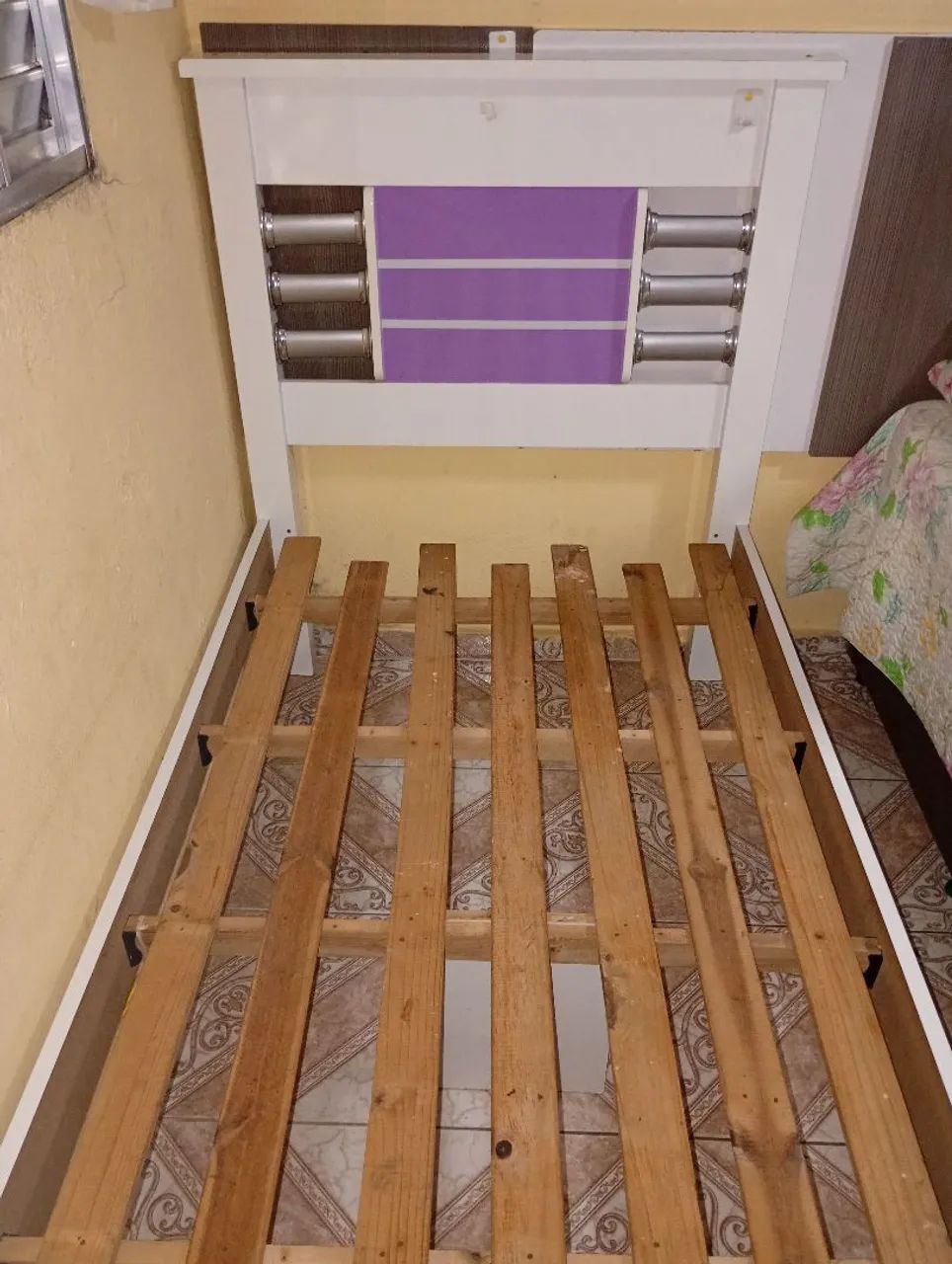 Cama solteiro com colchão  - Foto 3