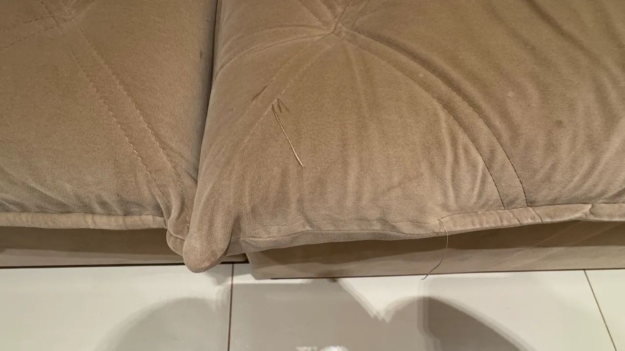 Sofá Usado Retrátil e Reclinável - Foto 3