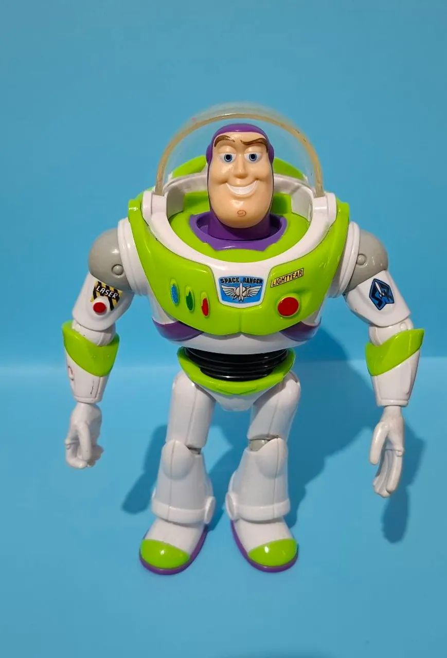 Toy Story Boneco Articulado BuzzLightyear Original Mattel