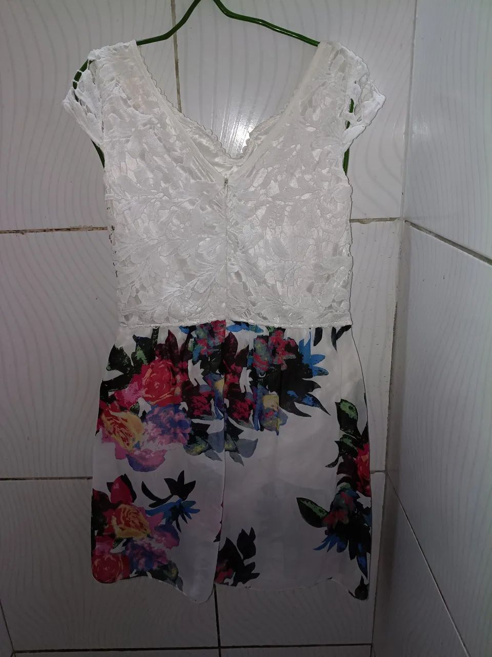 Vestido Social Floral Feminino M  - Foto 2