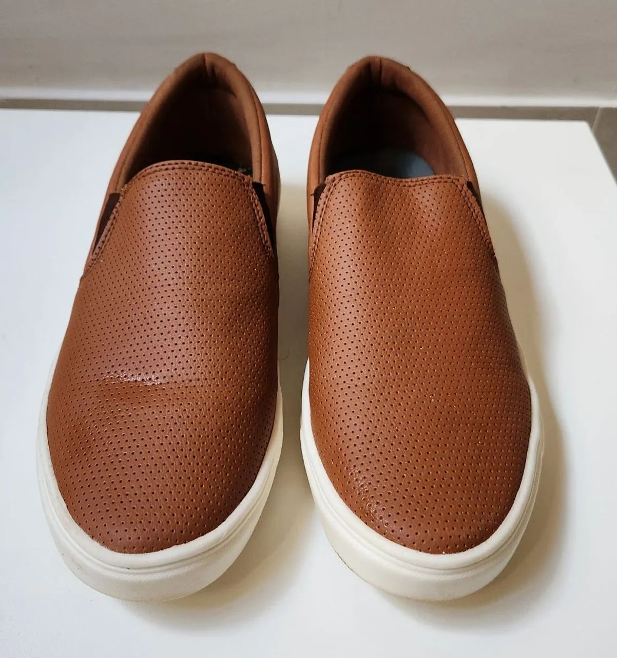 (Bazar) Tênis Casual Slip On Polo Nº42 - Muito Conservado - Confortável - Foto 2