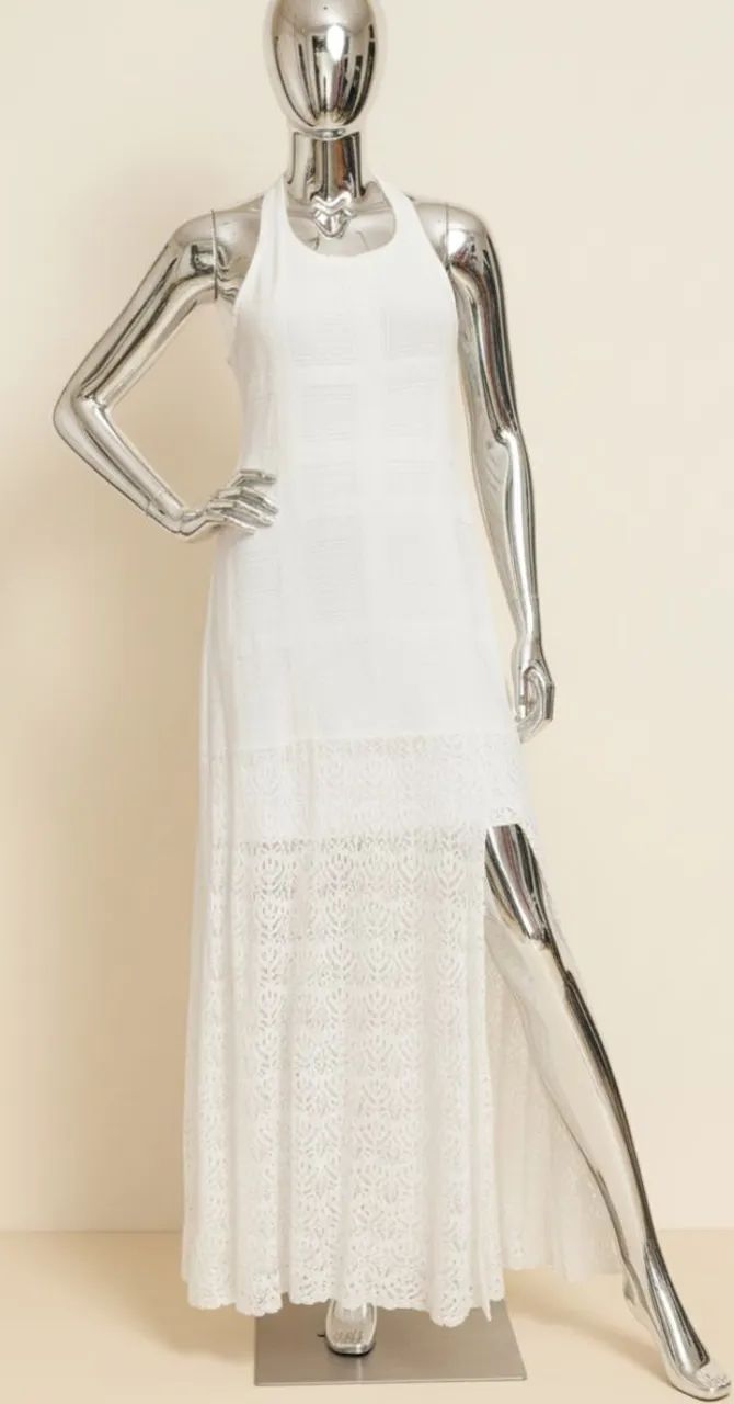 Vestido tricô longo Maria Julia tam M 