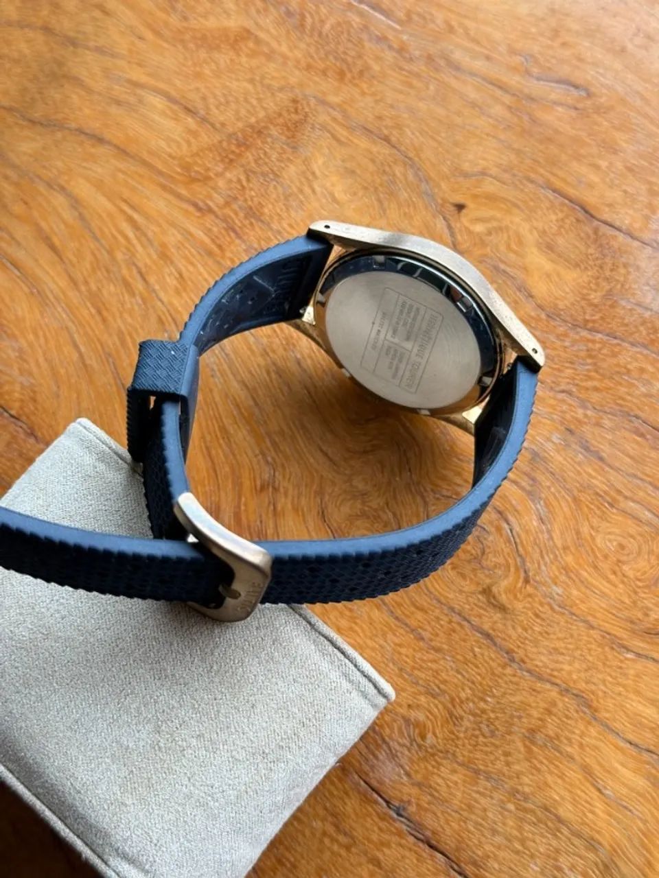 Baltic Hermétique Tourer Bronze Blue 37mm Automático - Full Set - Foto 4