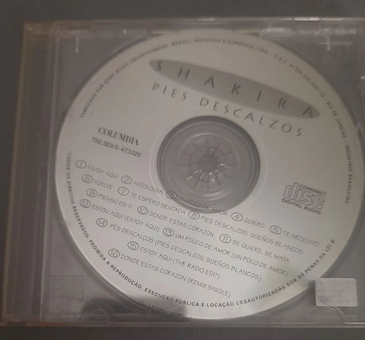 3 CDs da Shakira - Foto 3