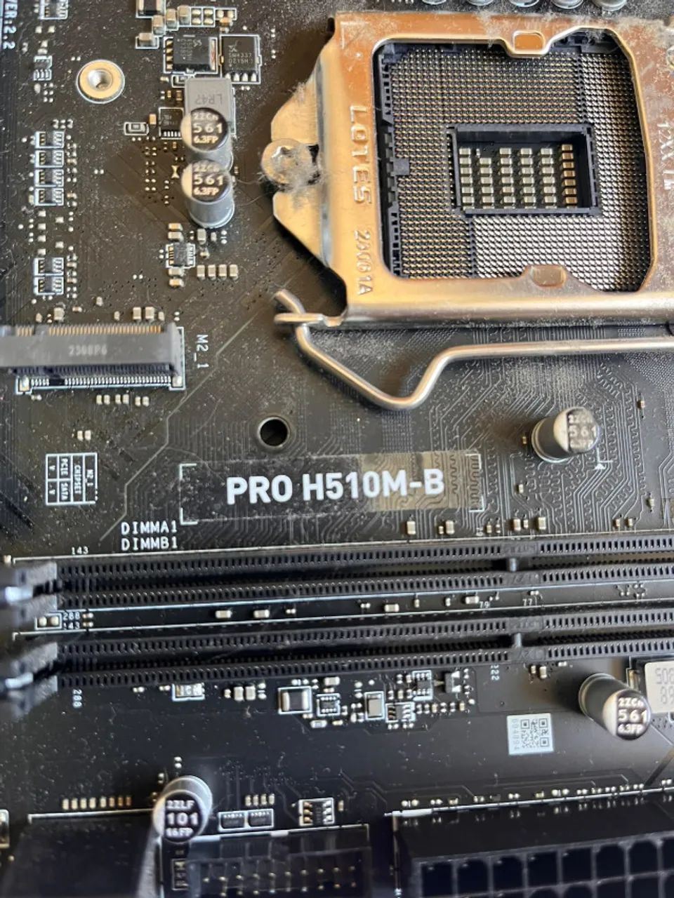 Placa Mãe Intel Pro H519M-B - Para Retirada de Peças - Foto 5