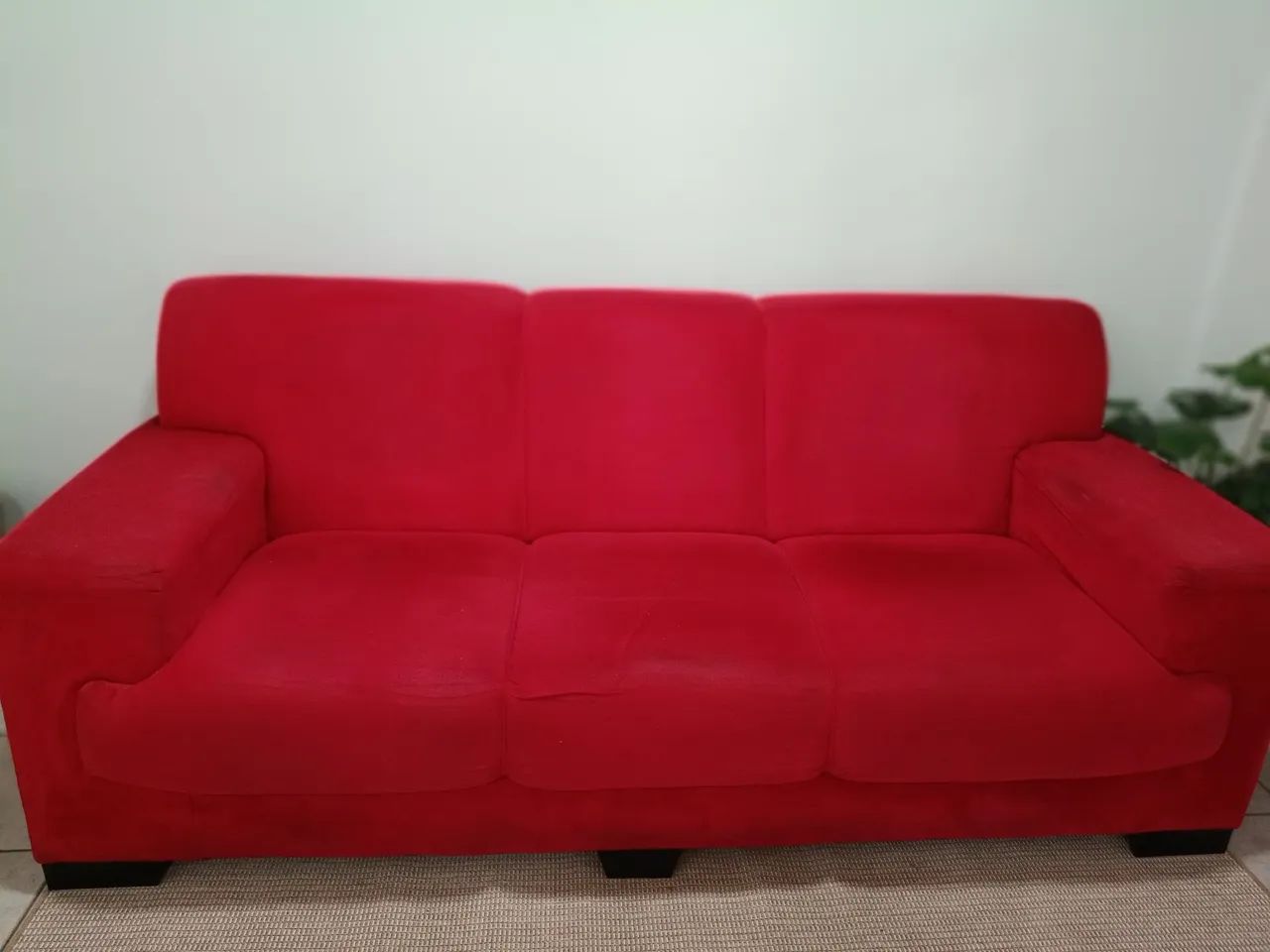 SOFA MODERNO VERMELHO 2 M - Foto 4