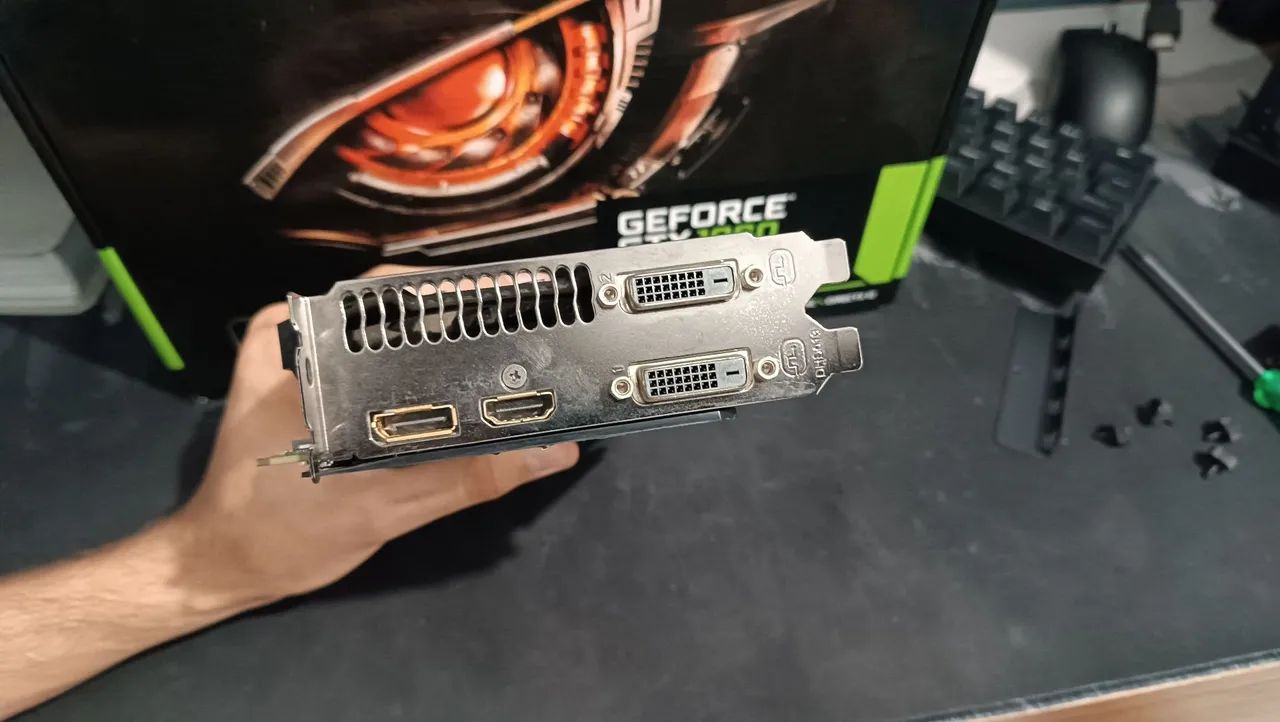 Placa de vídeo GTX 1060 6gb ram, funcionando perfeitamente - Foto 4
