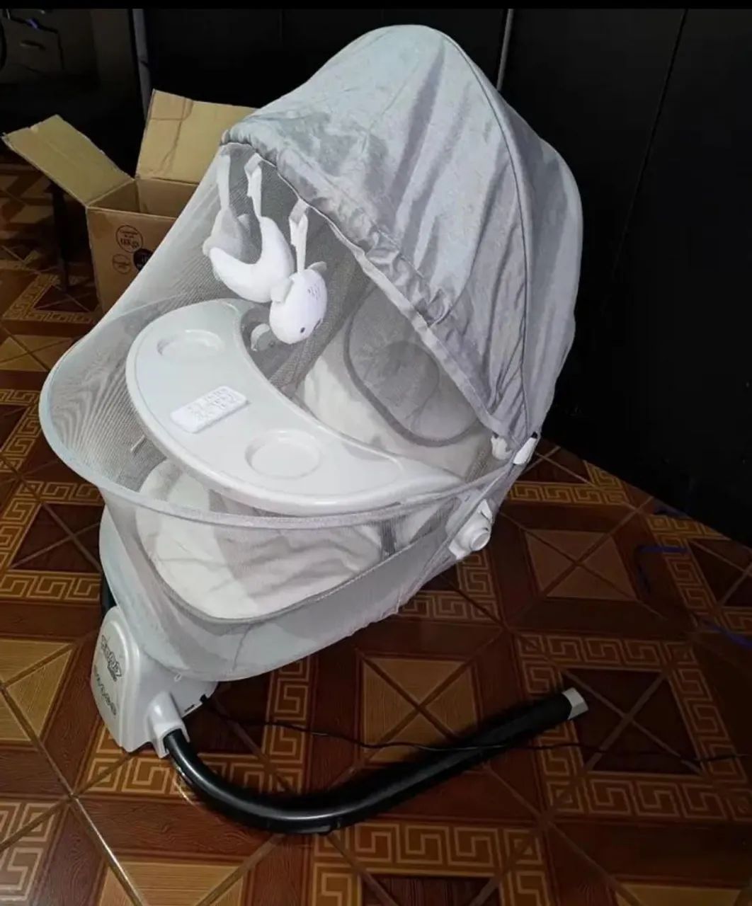 Cadeira de balanço bebê maxy baby  - Foto 2