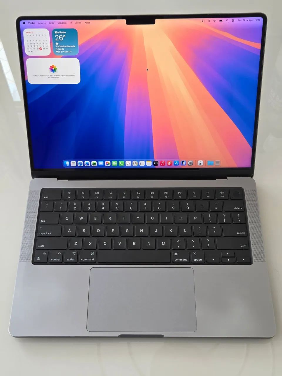 MacBook Pro 14 Pol 2021 Chip M1 Pro 32GB RAM SSD 512GB Cinza