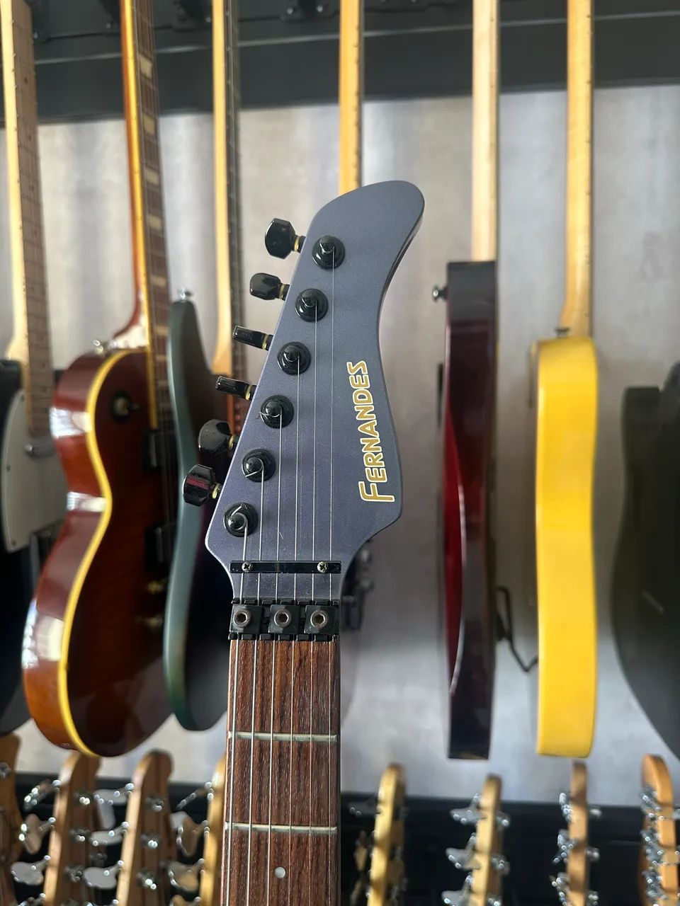 Guitarra Fernandes Revolver FR-55 Made in Japan Deluxe Series HSS