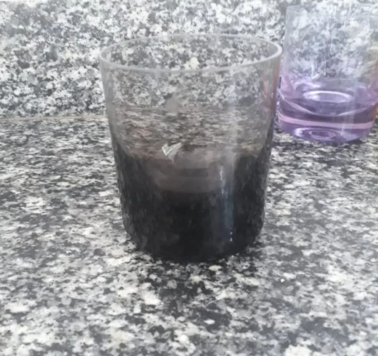 Signed Black Moser Crystal Whiskey Glass