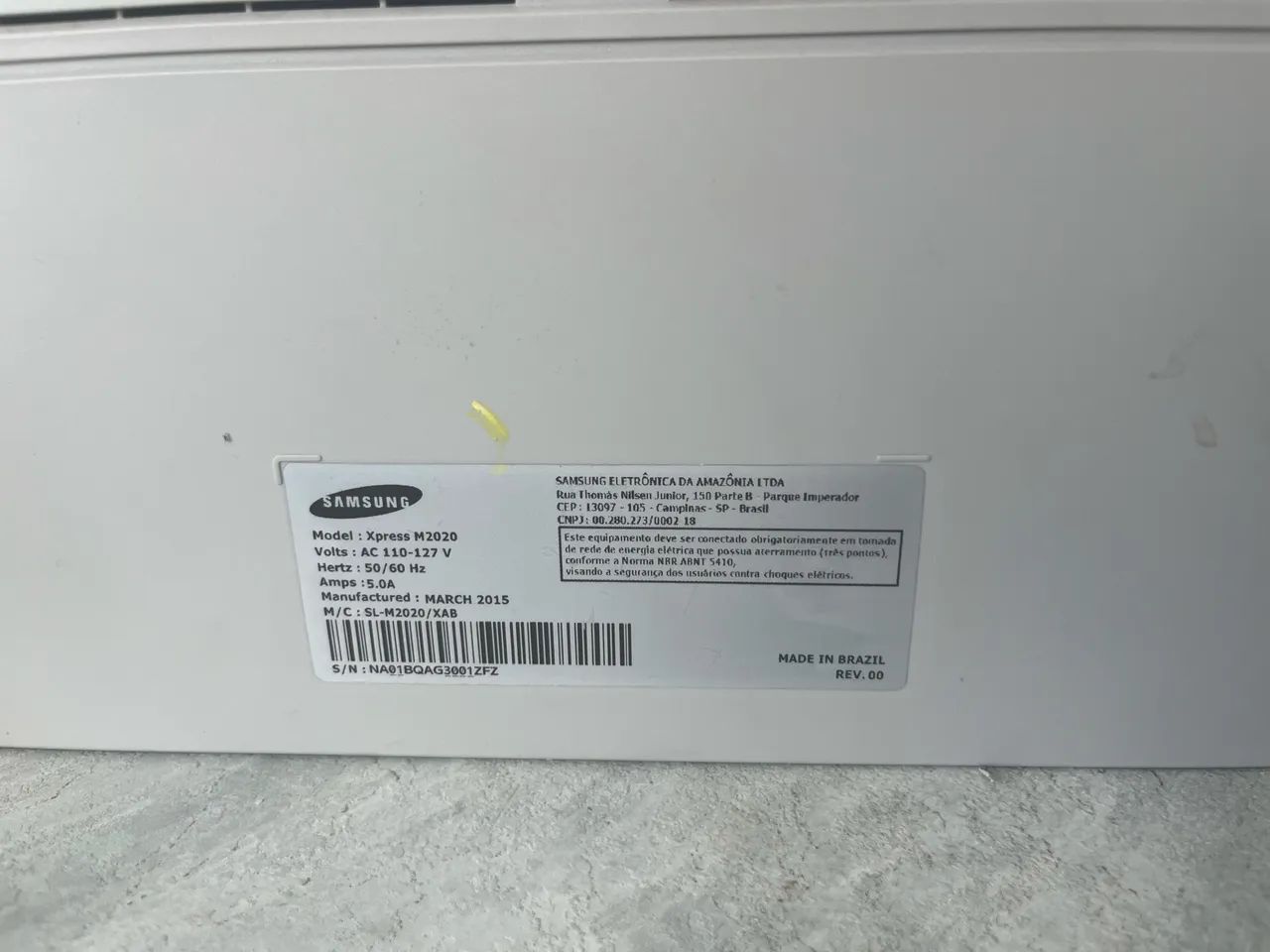Impressora Samsung M2020