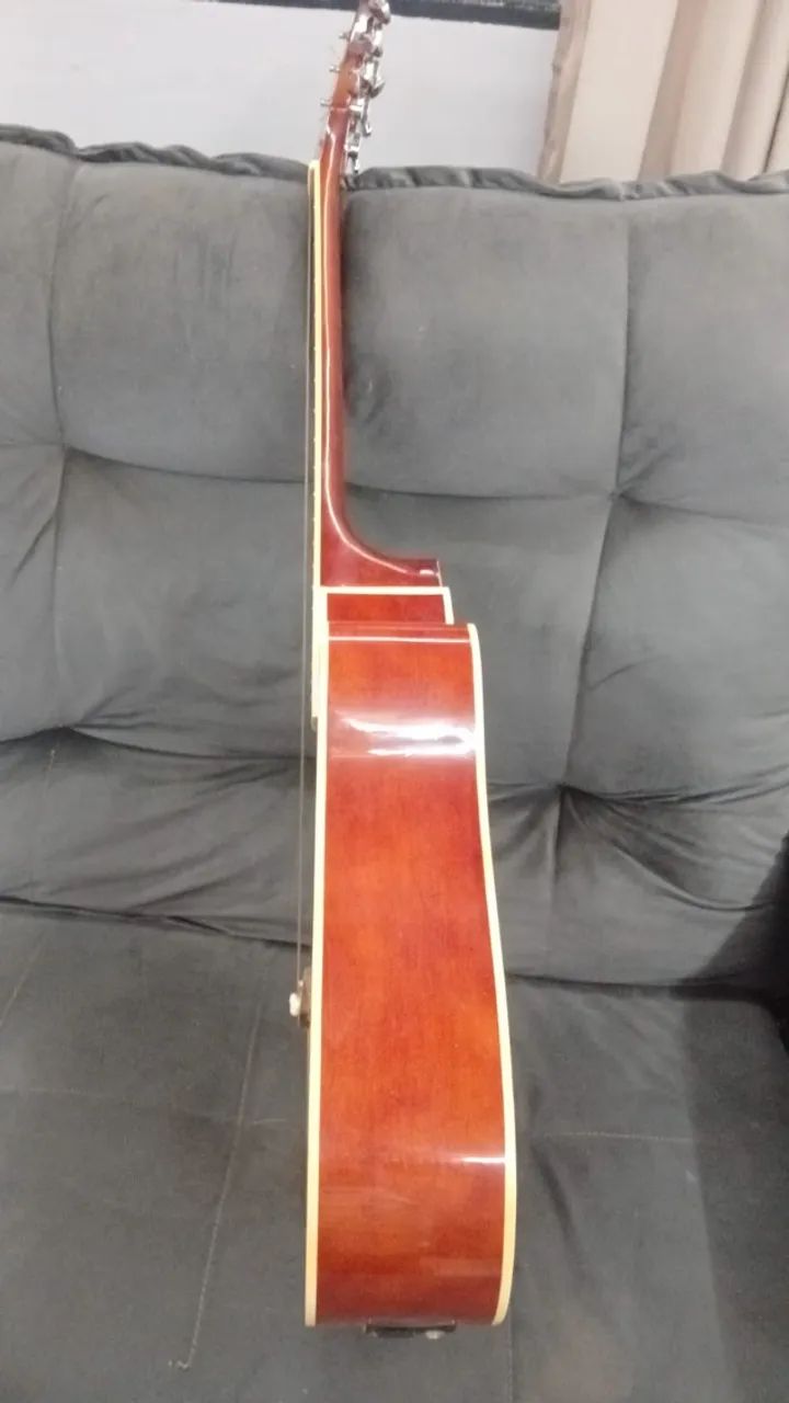 Violão Eletroacústico Giannini Performance (Cordas de Aço) - Ótimo Estado - Foto 5