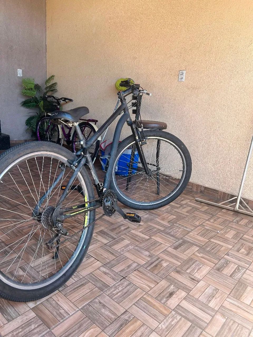 bicicleta de marcha, aro 29 preta - Foto 3