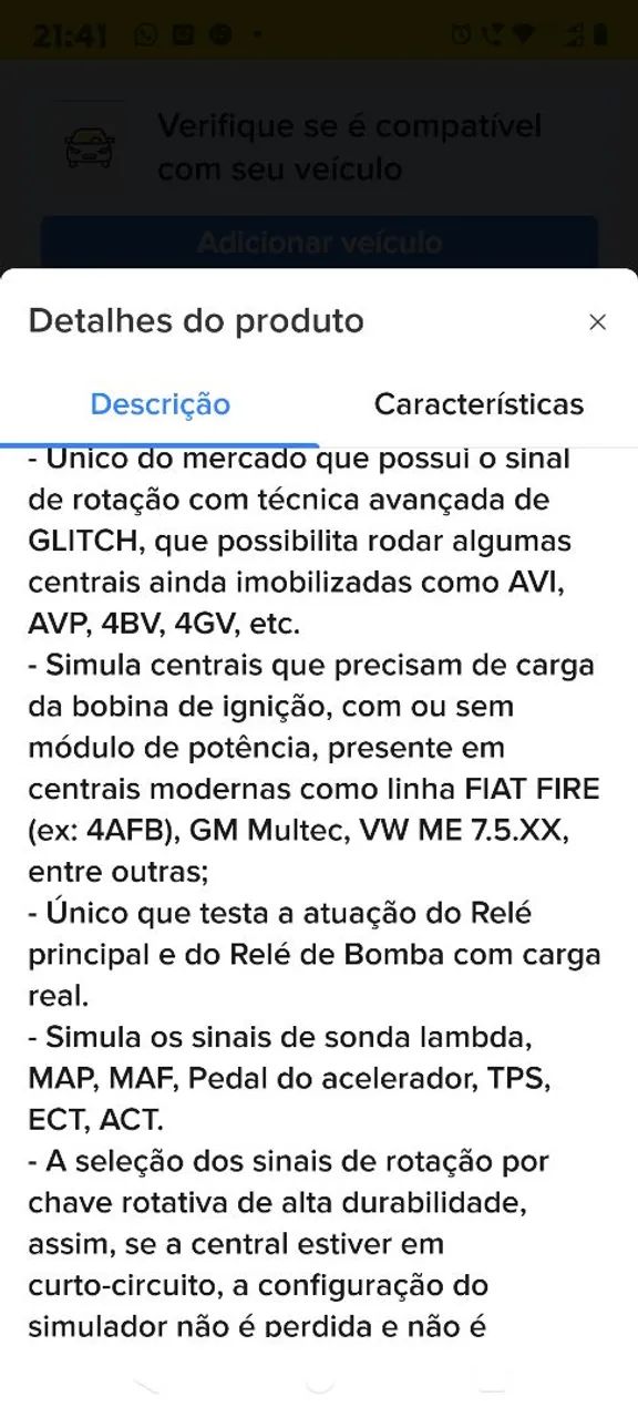 ECU teste Nova  - Foto 5