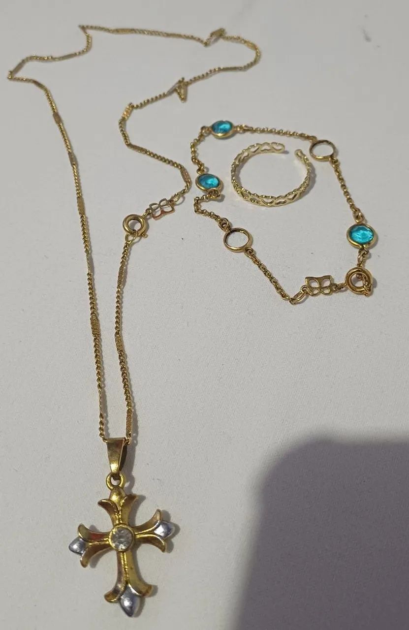 Cordão Rommanel,pulseira  - Foto 4