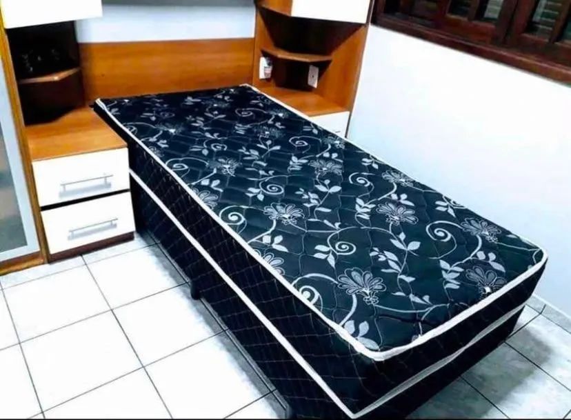 Cama Box Solteiro Conjugada 