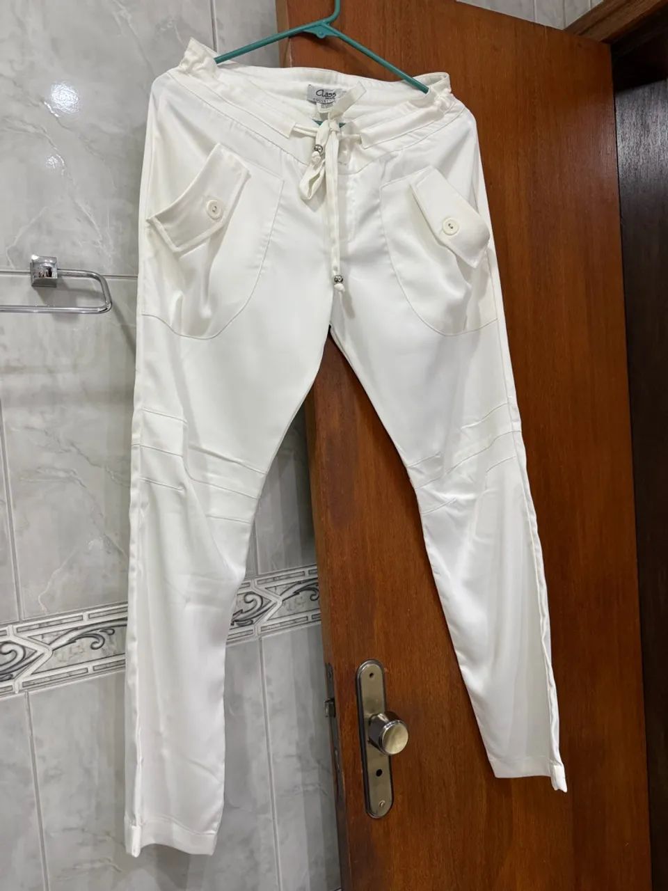 Calça branca  - Foto 3