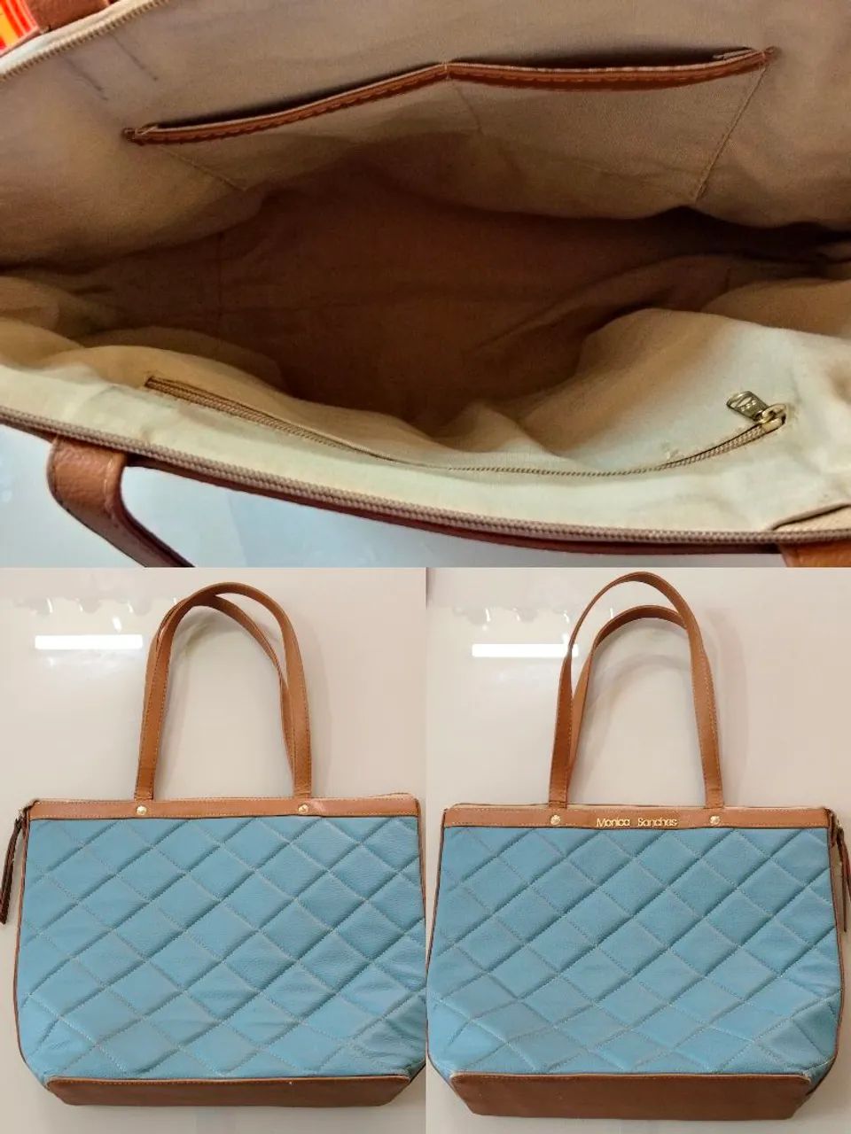 3 bolsas Monica Sanches 