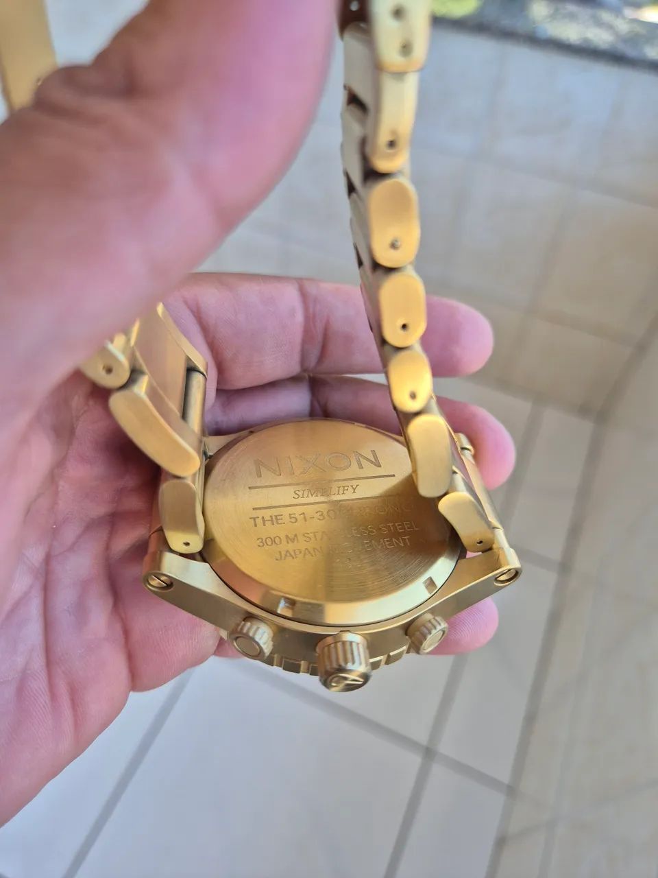 Relógio nixon Gold original  - Foto 4