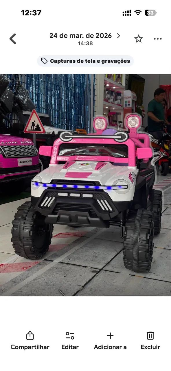 Jeep elétrico infantil  - Foto 2