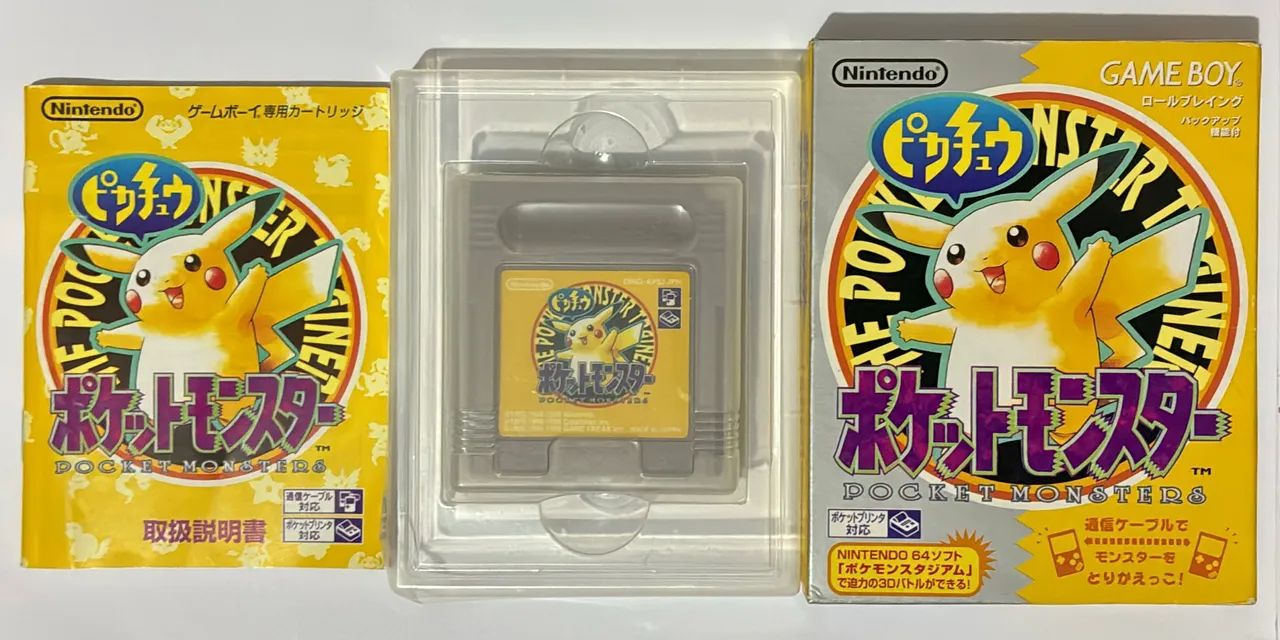 Pokémon Yellow Original Game Boy 