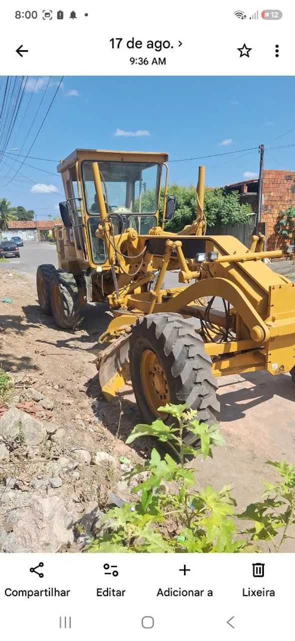 Motoniveladora 120H caterpillar operacional  - Foto 2