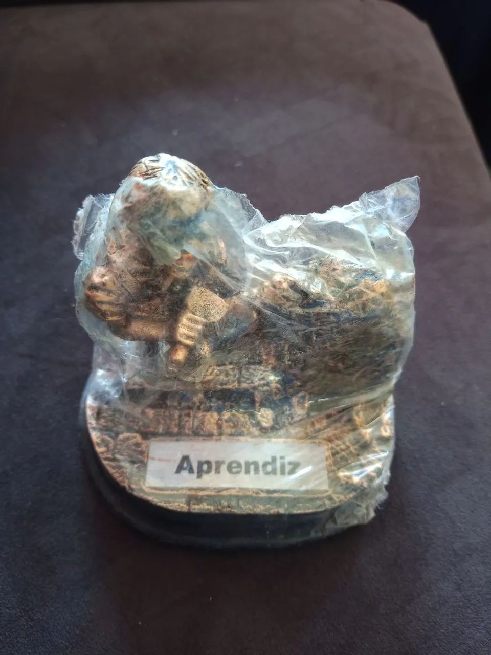Estatueta "Aprendiz Maçom" e "Companheiro Maçom". - Foto 2