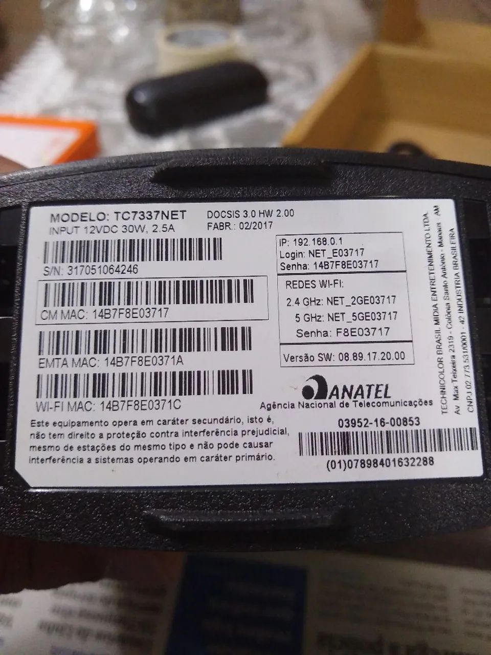 Modem claro quase sem uso! - Foto 3