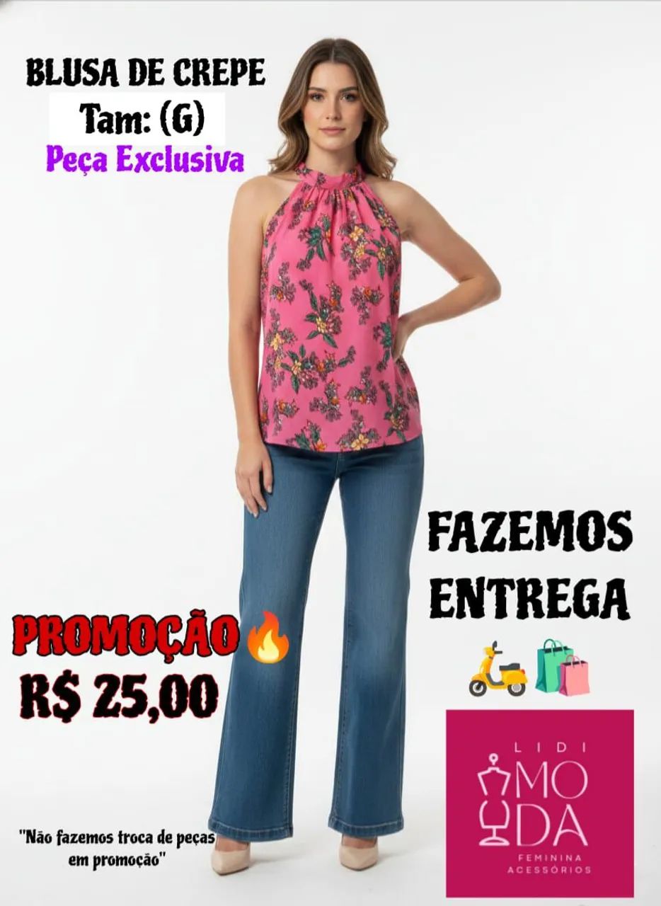 BLUSA DE CREPE - Foto 3