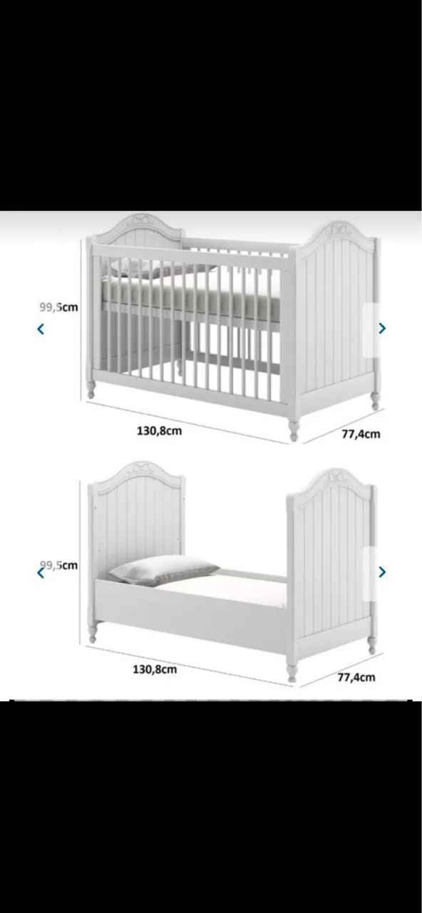 Berço padrão americano/mini cama