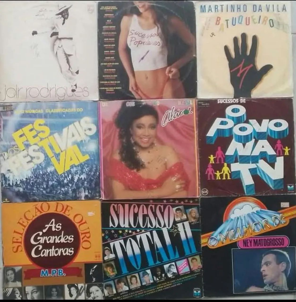 9 LPs Samba, Mpb, Sucessos Populares - Hobbies e coleções - Barro