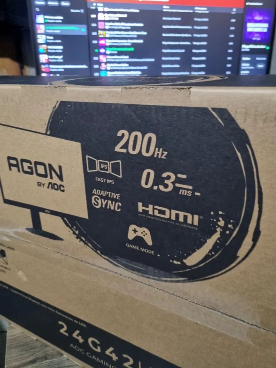 MONITOR GAMER LACRADO 200HZ 24 POLEGADAS  - Foto 3