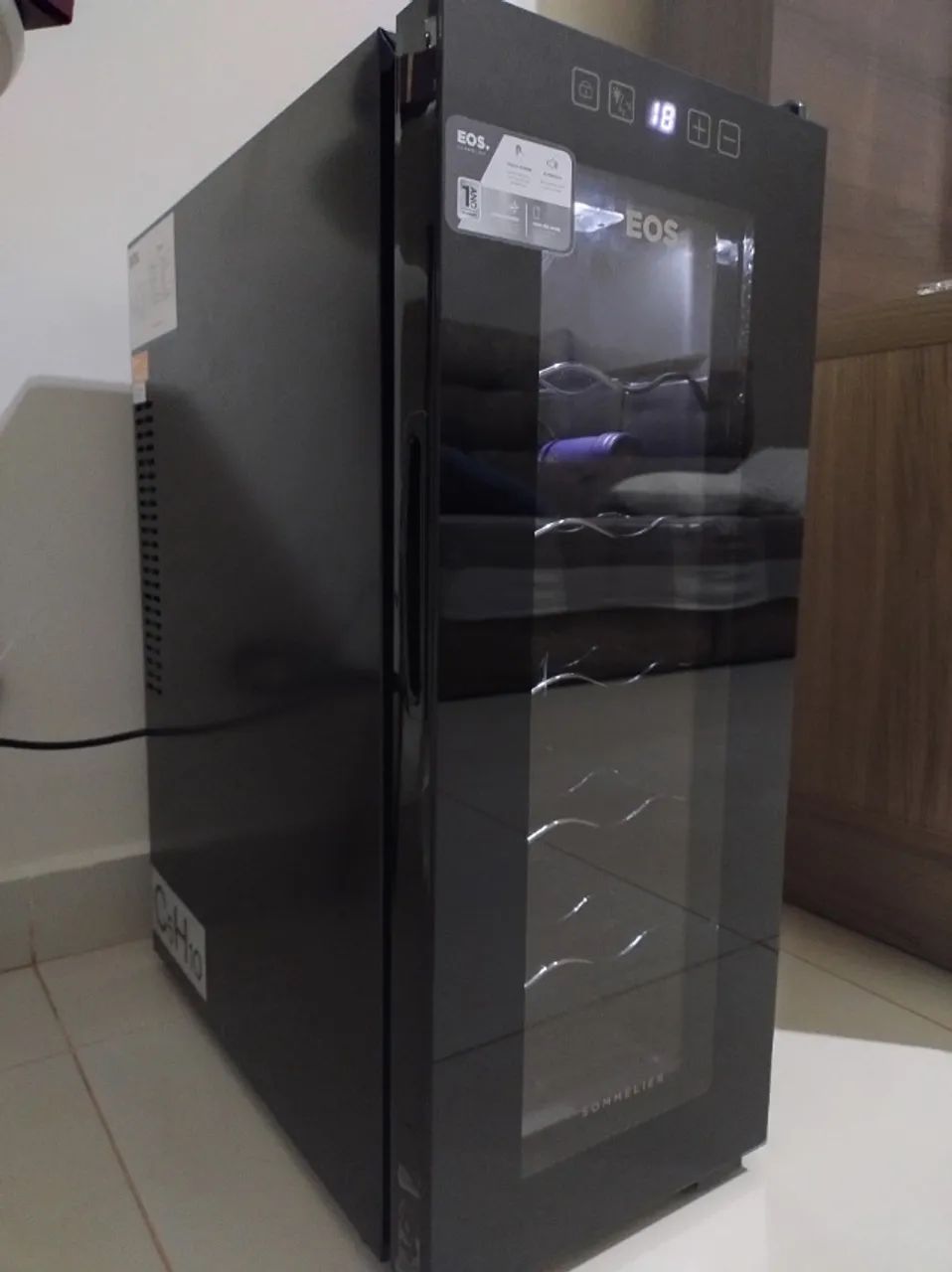 MINI ADEGA PARA 12 GARRAFAS - NOVA - Foto 4