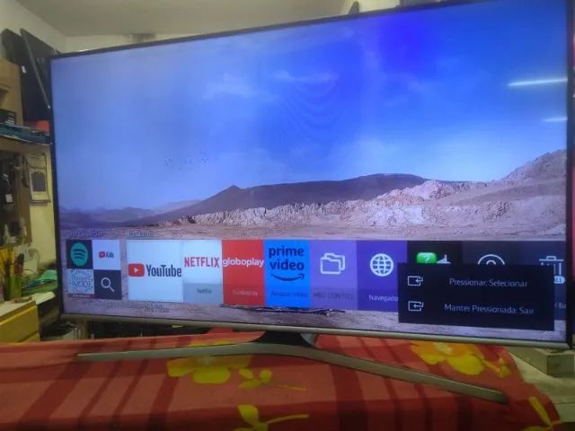 Smart TV Samsung de 48 polegadas (modelo UN48J6600AG) com defeito na tela  - Foto 2