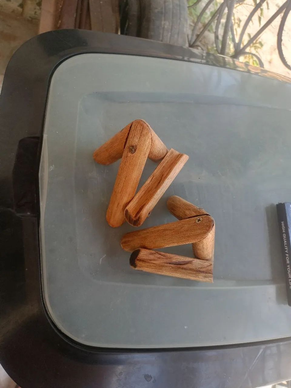 Suporte artesanal para celulares e tabletes  - Foto 3
