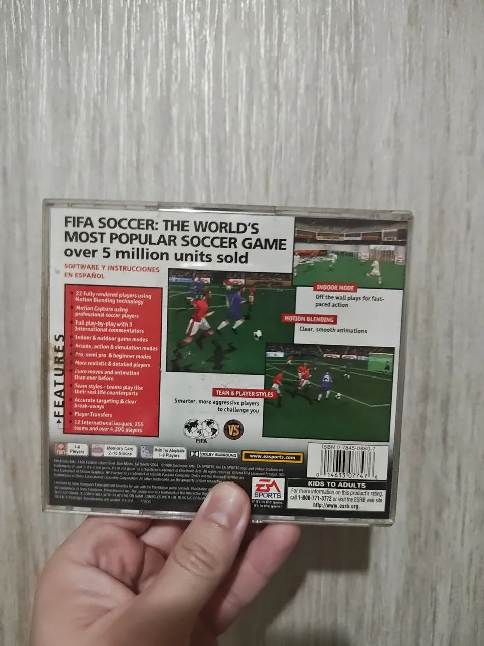 FIFA 97 Playstation 1( Mídia Black ) - Foto 2