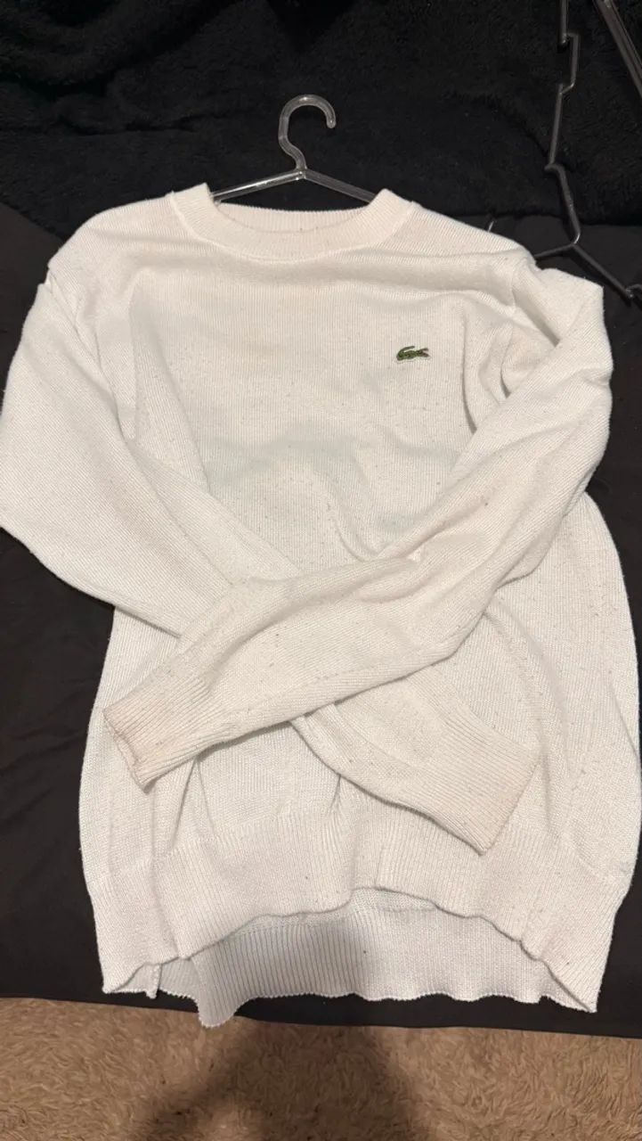 suéter lacoste branco - Foto 2