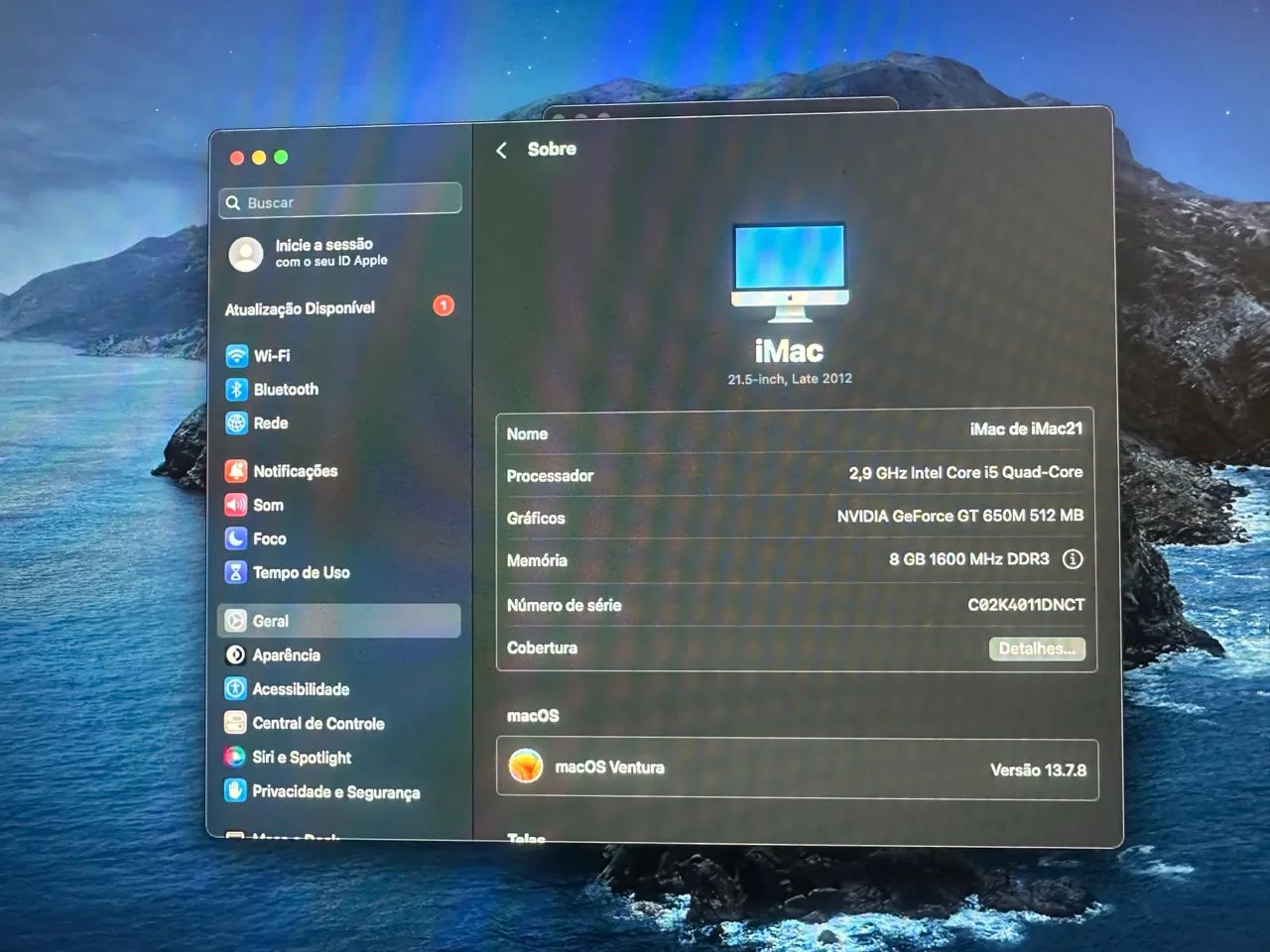 iMac 21.5 2.9 Intel Core i5 - Foto 3