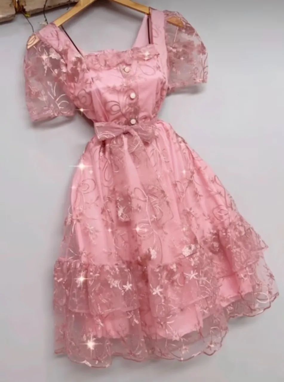 Vestido rosa