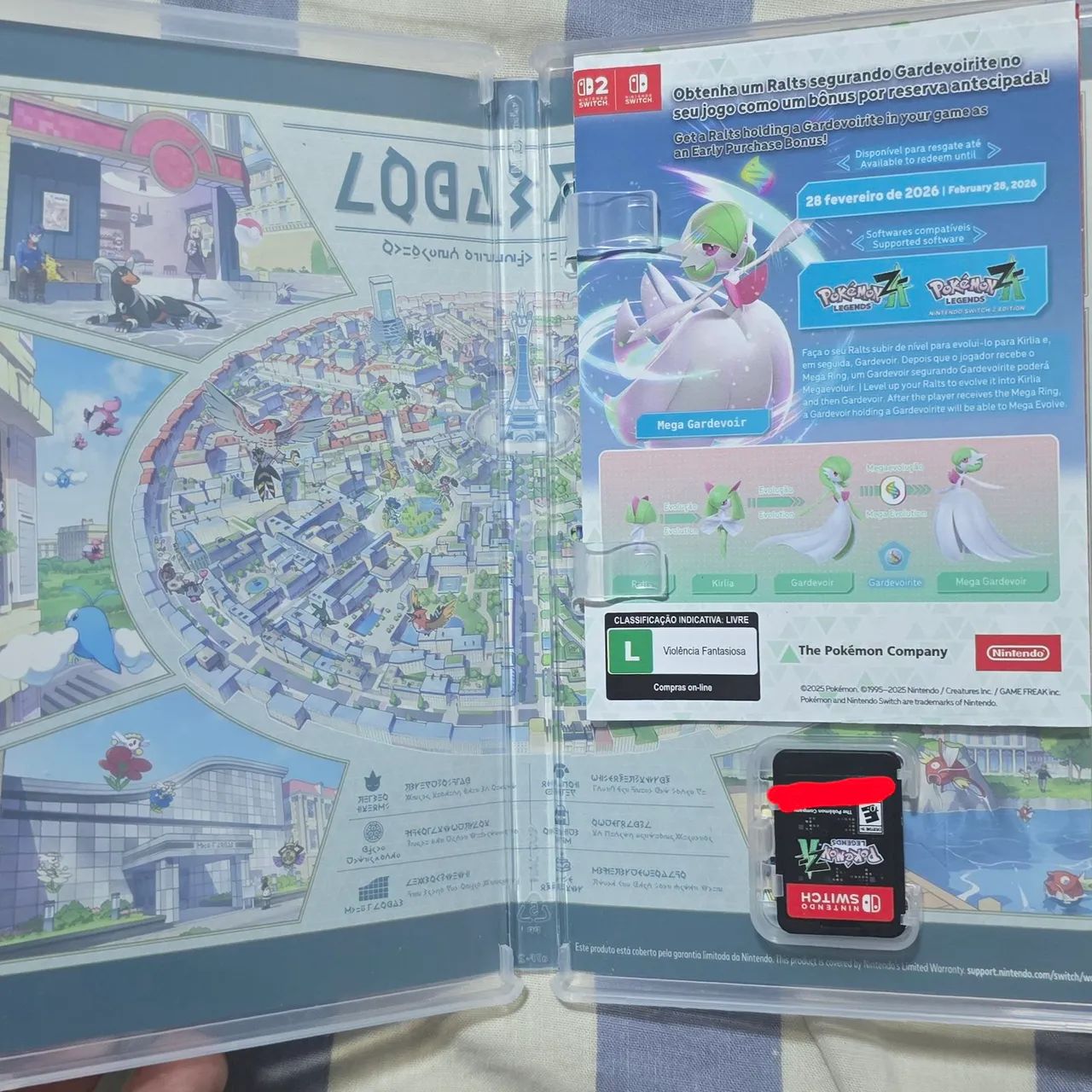 Pokemon Legends Z-A Nintendo Switch (midia fisica usada) - Foto 2