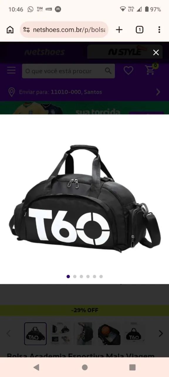 Mochila vira Bolsa academia - Foto 2