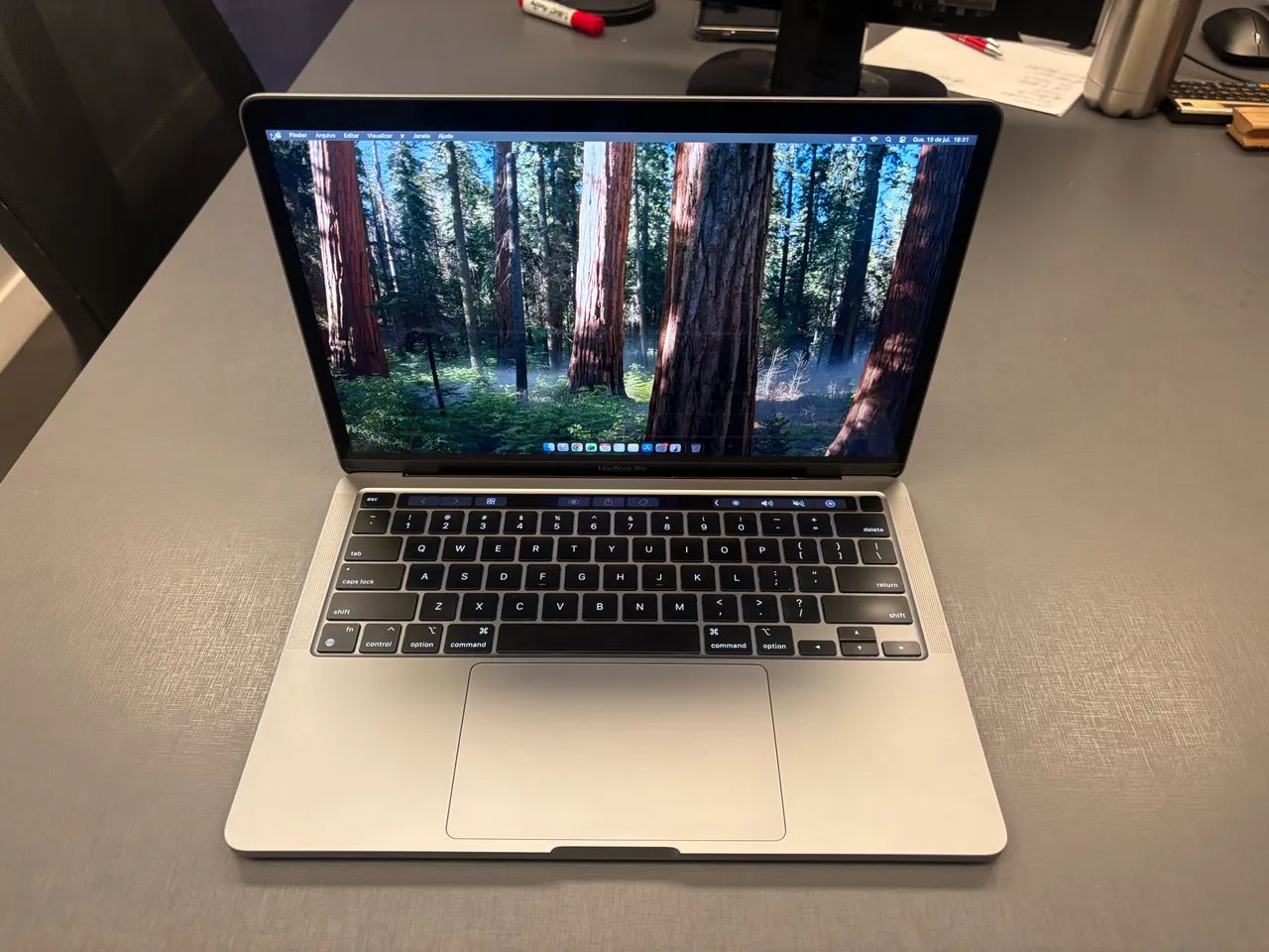 Macbook Pro 2020 13 M1 8gb 256gb SSD C/Caixa - Notebooks - Jardim