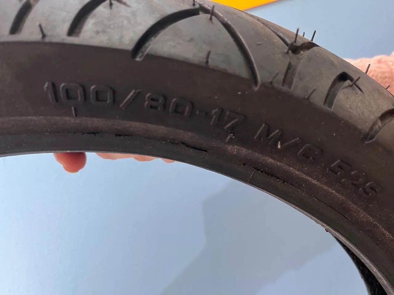 PNEU PARA MOTO ( NOVO) - Foto 2
